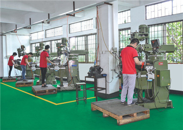 Milling machine workshop